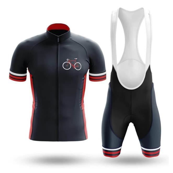 Culture Cycliste Maillot de Cyclisme Homme Pro Manches Courte Ete