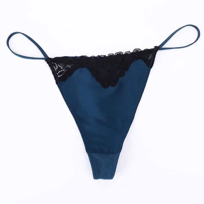 Culotte String Sexy Pour Femme Sous-Vêtement Respirant Lingerie String