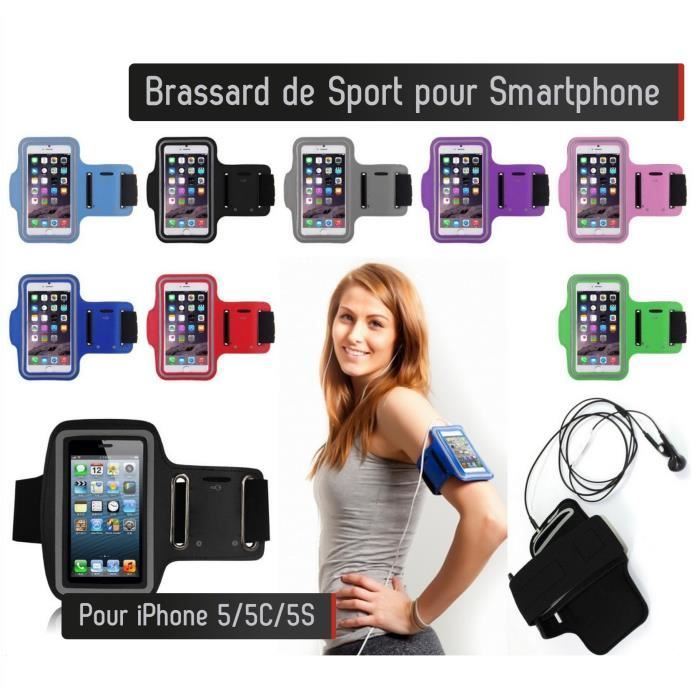 Brassard De Bras Pour IPhone 4.7" (SE, 8, 7, 6/6S) - Léger, Pour Le Sport, La Course, Le Fitness