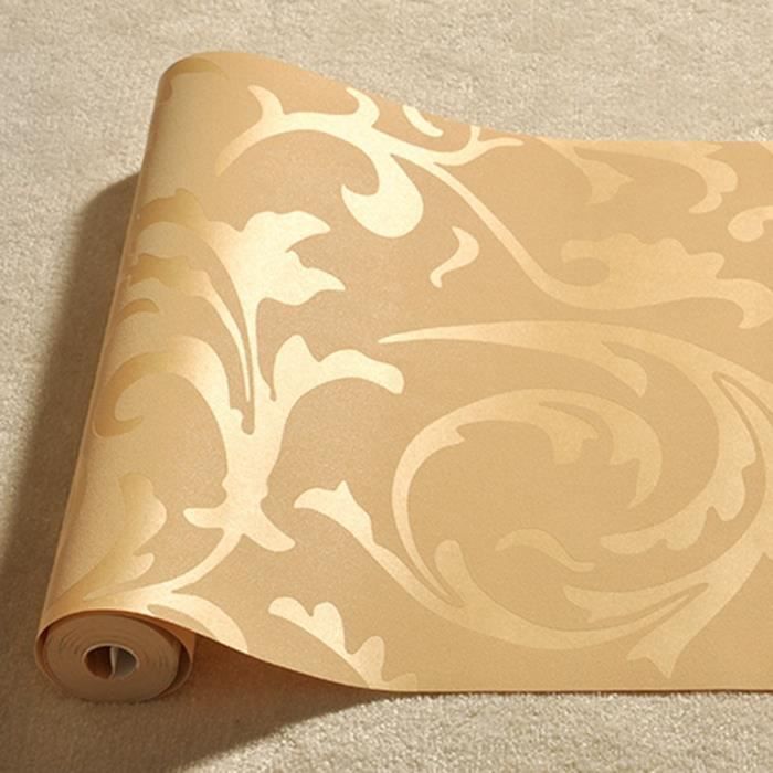 Gratuit Images Papier Peint Style Baroque 0 53x10m Murale Intisse Or Achat actualisé salutations