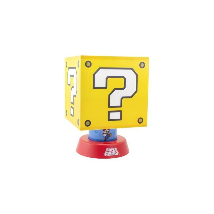 Lampe decorative - Super Mario - Jaune et rouge Lampe decorative - Super Mario - Jaune et rouge