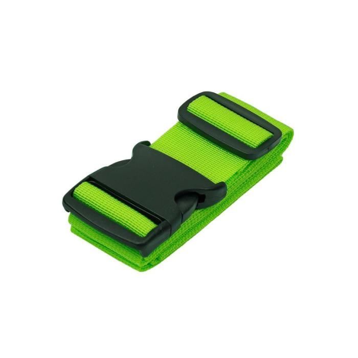 Sangles De Bagages Réglables, Sangle De Sac De Voyage En Nylon Sac De Voyage Noir