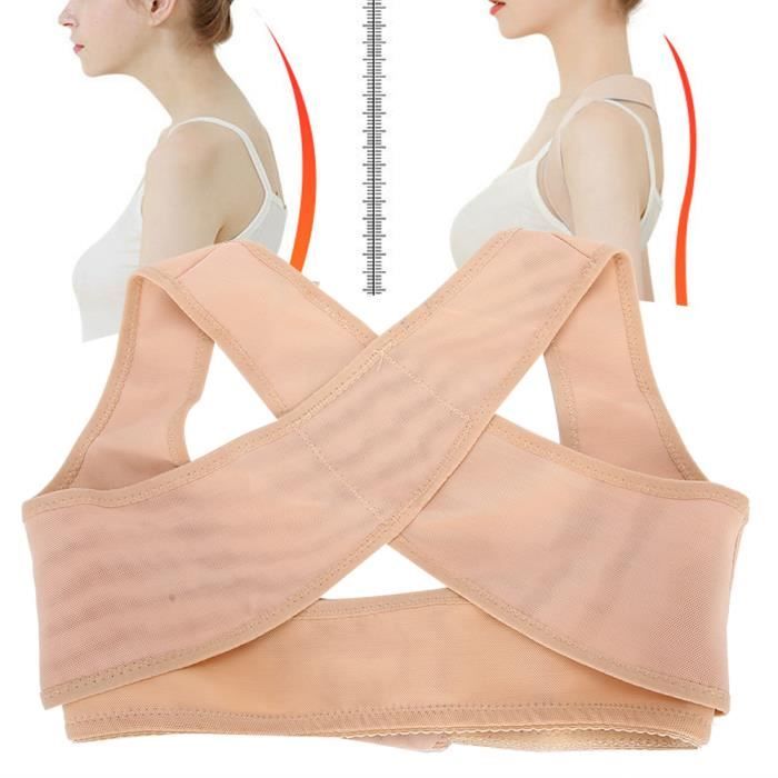 Generic Correcteur De Posture, Redresseur De Dos Réglable, Ceinture