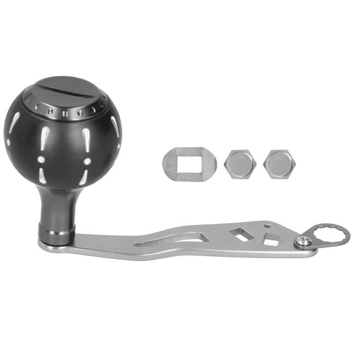2 Poignées De Rechange Pour Moulinet De Pêche – Aluminium – Pièces Accessoires