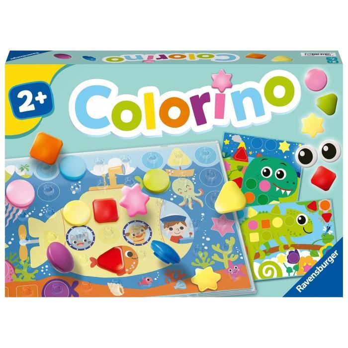 Jeu de Société Enfant Coopératif - Cherche et Trouve les Couleurs - JANOD -  Mixte - 20 min - Bleu - 3 ans - Cdiscount Jeux - Jouets