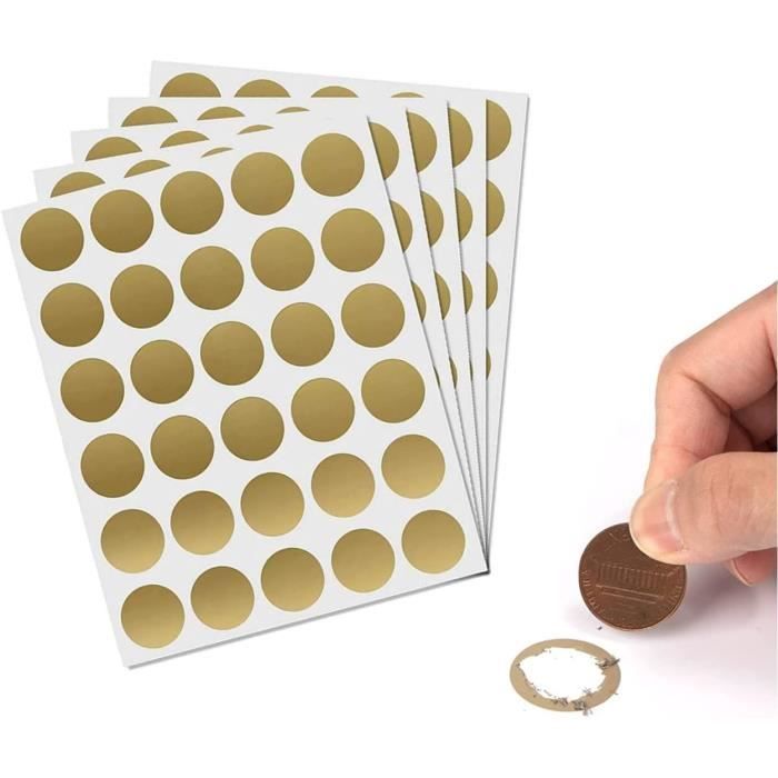 Autocollants À Gratter,150Pcs Étiquettes Autocollantes Rondes À Gratter Autocollants À Gratter,150Pcs Étiquettes Autocollantes Rondes À Gratter