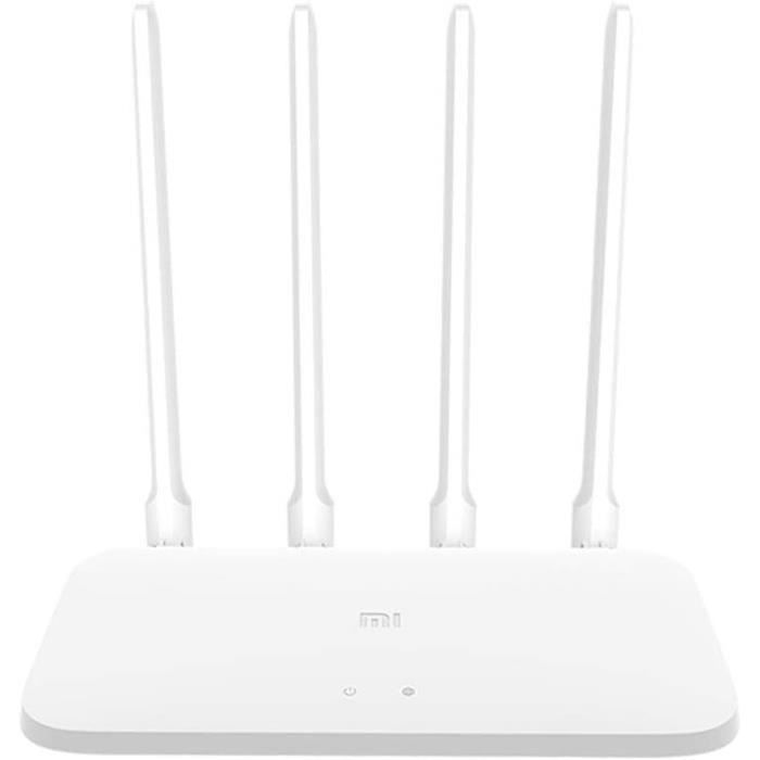 Aiot Router Mi Aiot Router 4A Routeur Blanc-Wifi,Bi-Bande,4 Antennes,3 Ports ...