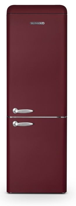 SCHNEIDER - SCB300VVA - Réfrigérateur combiné vintage - 304L (211+