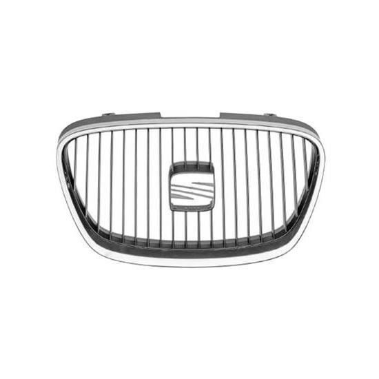 Grille radiateur pour SEAT LEON II ph. 2 2009-2012, avec profil Chrome, Neuve.