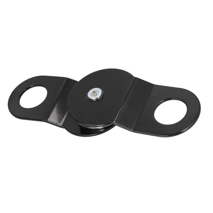 Poulie De Treuil 4 Tonnes Robuste Rouge – Bloc De Démarrage Fluide Pour Camion, Tracteur, VTT, UTV | Corde Jusqu’à 12 Mm