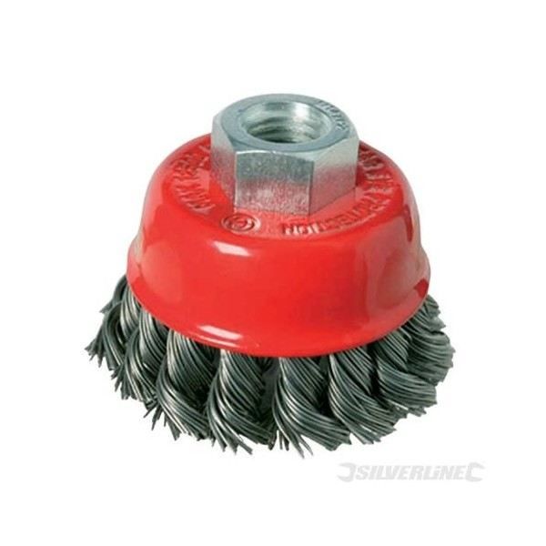 Meilleurs prix pour Brosse boisseau à fils torsadés 2 rangs - 100 m…