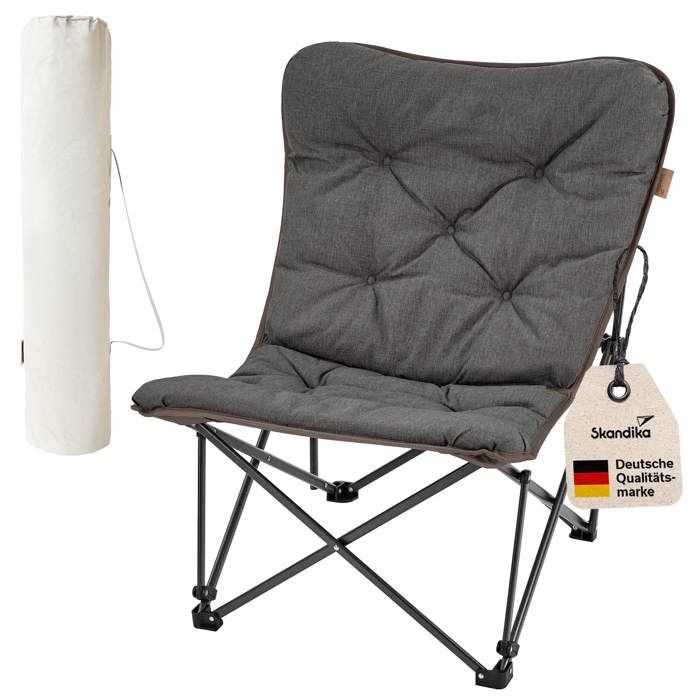 Skandika Chaise De Camping Mala | Chaise Pliante D'extérieur Avec