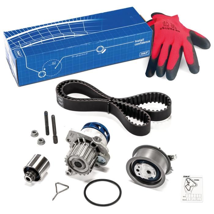 SKF Kit de distribution + pompe à eau VKMC 01250-2