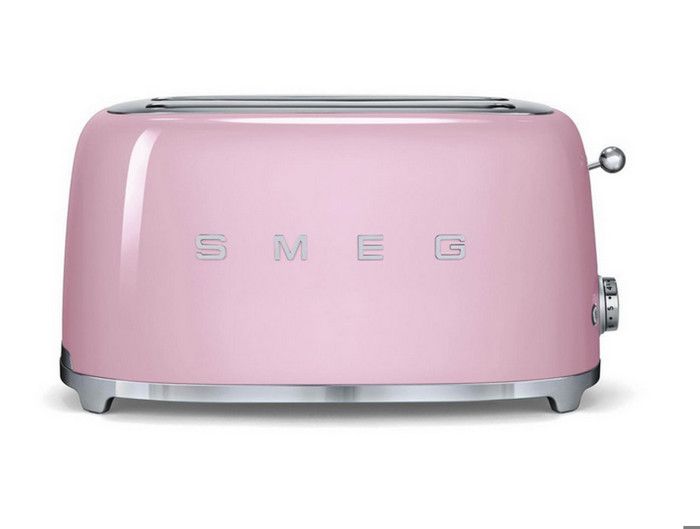 Nouveau Smeg Années 50 Style Rétro 4 Fentes Grille-pain 4 fentes-Bleu