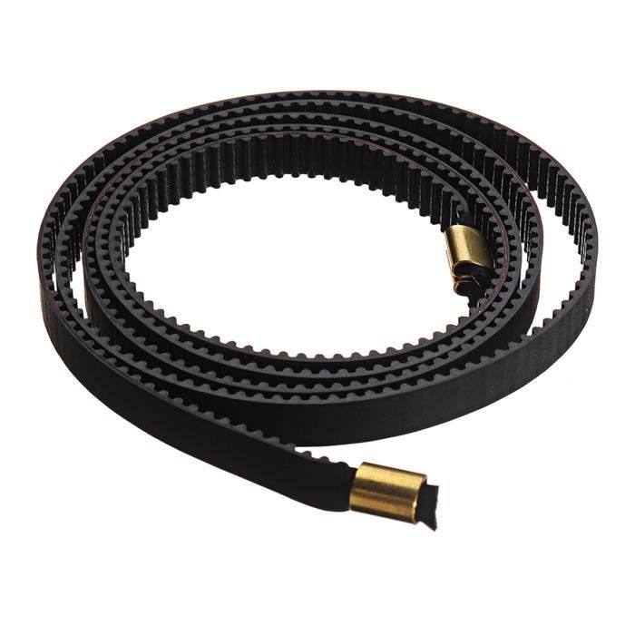 8 Courroies Distribution 2GT-6 Pour Imprimante 3D - Caoutchouc, Boucle Fermée, 6mm Largeur