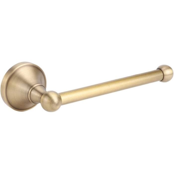 Porte Rouleau Papier Toilette En Laiton – Style Classique – Neuf