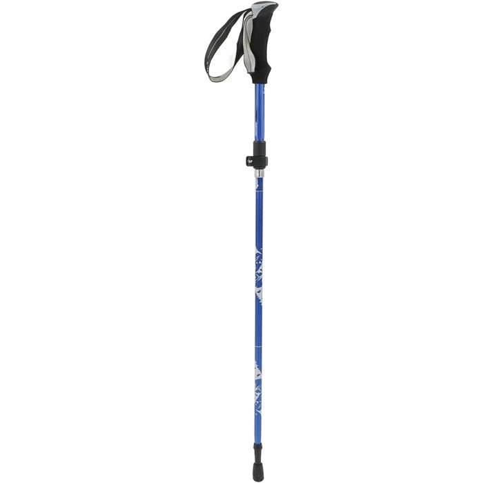 Bâton De Marche Pliable En Alliage Aluminium 7075 - Hauteur Réglable 110-125 Cm - Poignée Ergonomique Antidérapante - 9