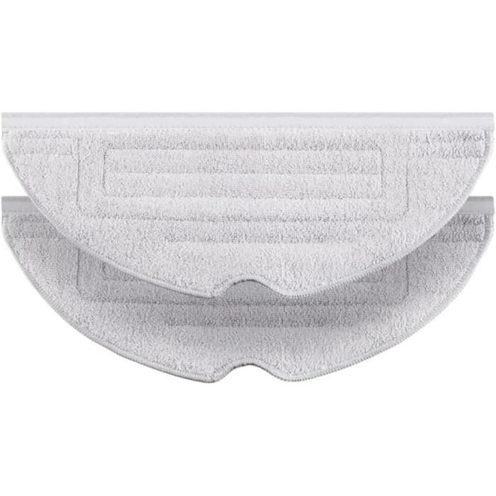 Lot De 8 Lingettes Lavables Pour Robot Laveur IRobot Braava Jet M6 - Compatible Modèles 6110, 6012, 6112, 6113 - 12