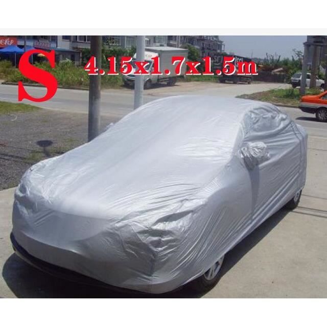 Housse De Voiture Pour Smart Fortwo Convertible W451 2011 2007-2015 (269,5 X 155,9 X 154,2 Cm), Imperméable, Anti-poussière, Soleil, Pluie, Neige