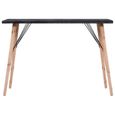 Bingo🐚Super -Table basse décor design vintage scandinave - Table de salon Bout de canapé Table de thé Salon Table gigogne Tab8362-1