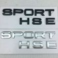 Personalized Range Rover Sport HSE Marque Mot Logo Autocollants Voiture suffixe Signes Standard Lettre de Porte arrière modifié 500-1
