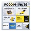 Xiaomi POCO M4 Pro 5G Dimensity 810, 6,6 pouces 90Hz 50Mp, 5000mAh 33W-1