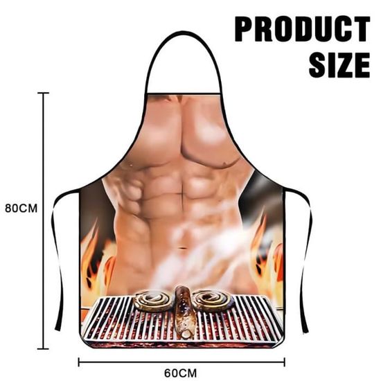 Tablier Cuisine Bat Style ShopINess - Tablier Amusant Super Héros Pour Barbecue Et Fêtes