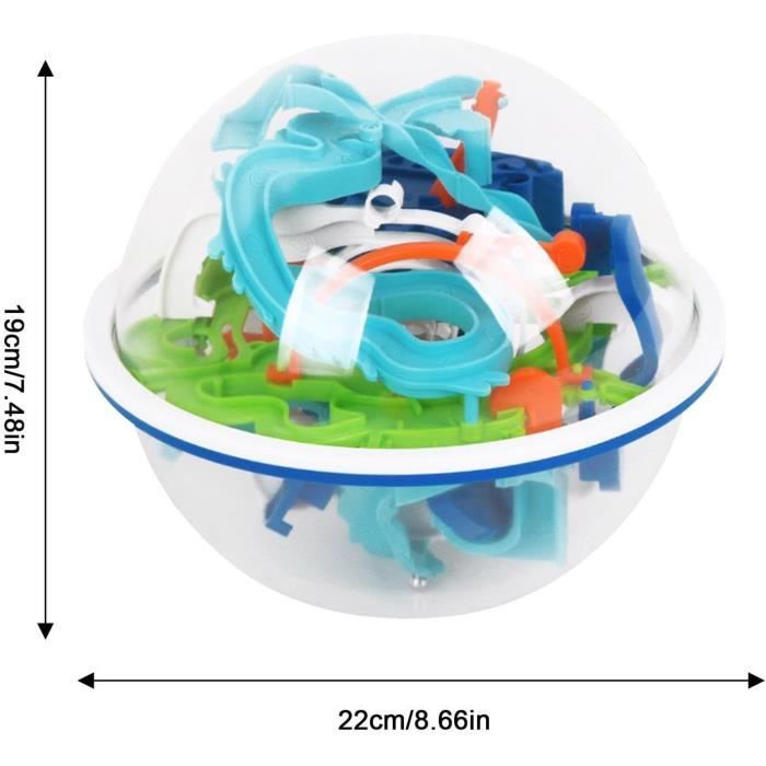 Jeux De Puzzle Labyrinthe Pour Enfants 4-8 Ans - Vaisseau Spatial Cool Avec 2 Boules En Acier, Jeu De Défi Éducatif Et Amusant Puzzle Labyrinthe Enfant