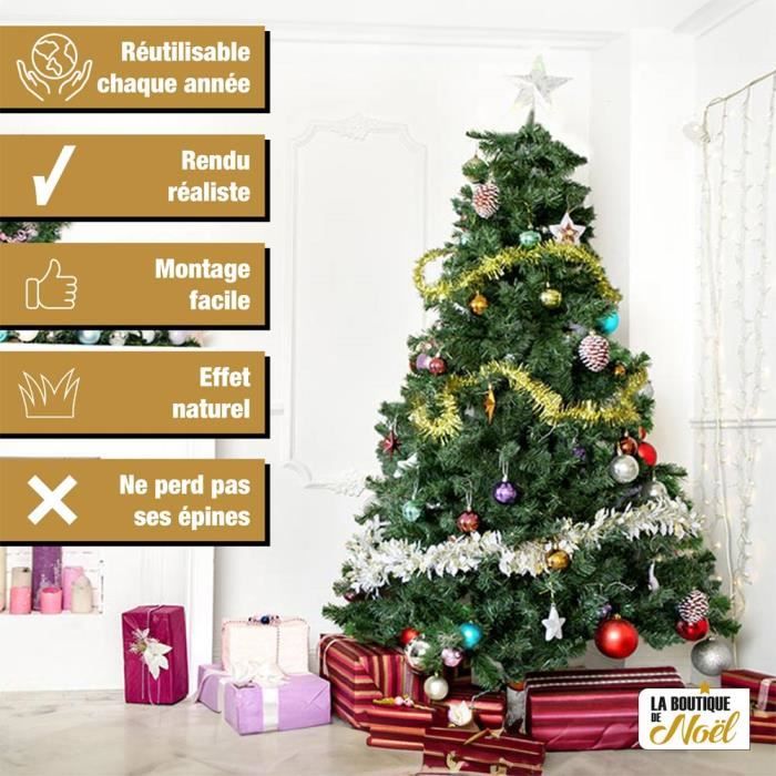 Triumph Tree Arbre de Noël artificiel Tuscane Taille d'épinette en CM: 185  x 109 vert - Cdiscount Maison