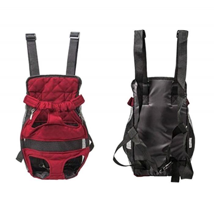 Sac à Dos pour Chien Sac Ventral de Transport pour Chat Sac de