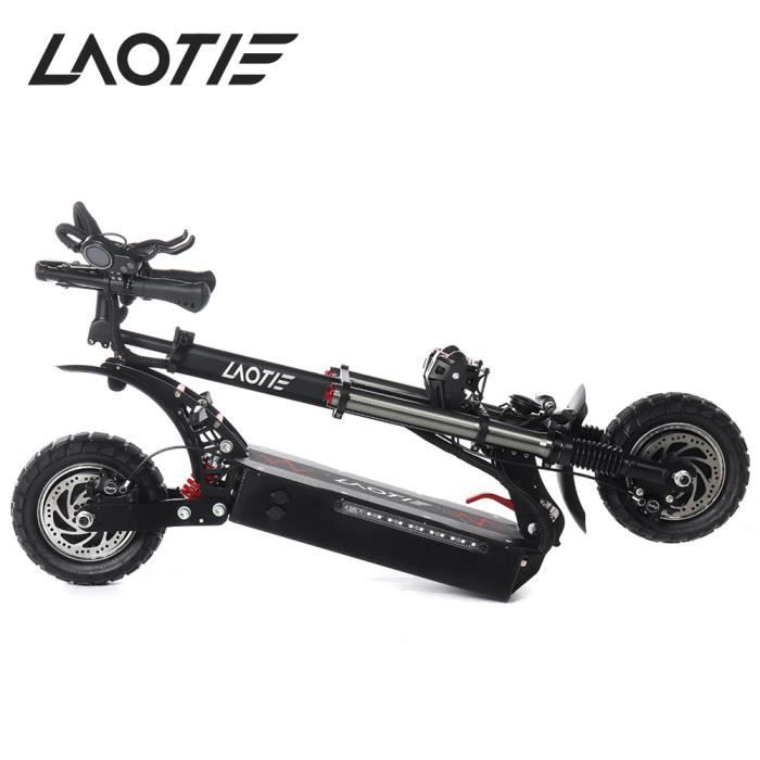 LAOTIE T30 Roadster électrique Pliable LED 52V 33.6Ah 1600W*2 70Km/h 200KG MAX