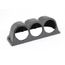 Voiture 60 mm plastique noir Double trou pour support de compteur