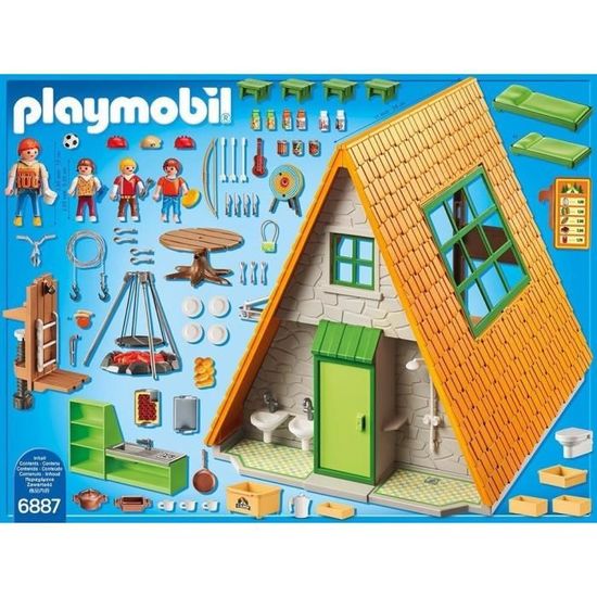 Playmobil 6887 Summer Fun Gite De Vacances Achat Vente
