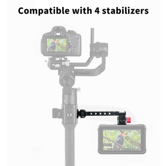 Adaptateur En Aluminium Pour Microphone Sur Insta.360 X5 - Compatible DJI Mic 2, DJI Mic Mini, Rode Wireless Go - Support De Griffe, Installation Sans Outil