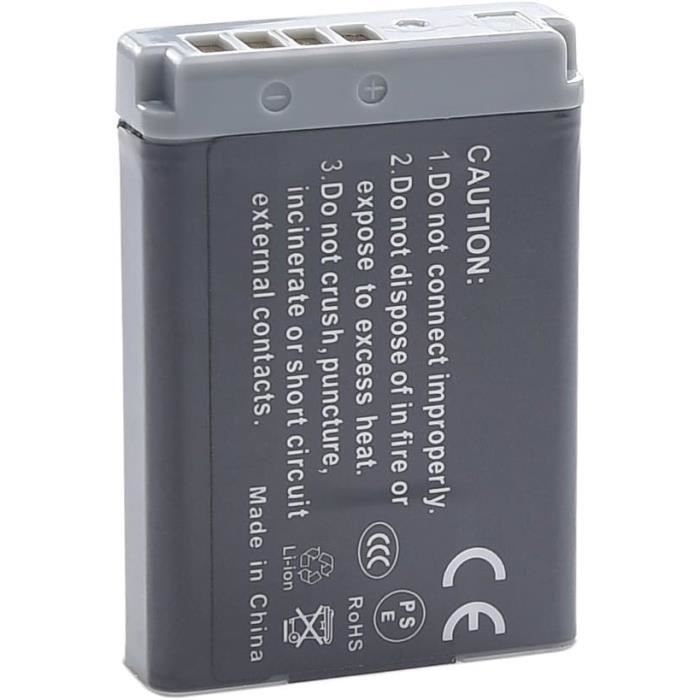 Lot de 2 batteries de rechange NB13L DSTE pour Canon PowerShot