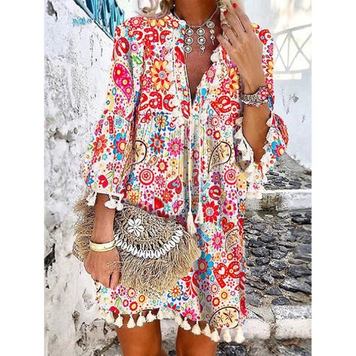 Robe pacs bohème deals