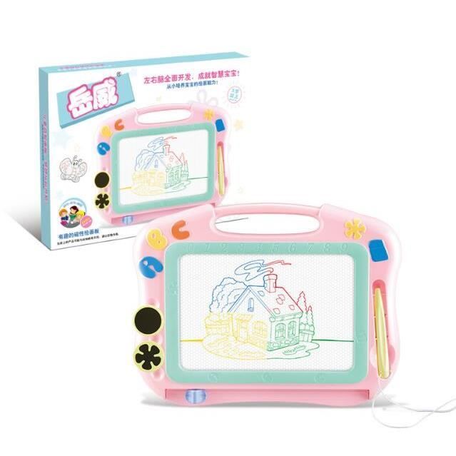 Tableau à Dessin Magnétique Licorne – Jouet éducatif 1-3 Ans, Avec Pieds Réglables, Gomme Intégrée, Cadeau Fille Ou Garçon