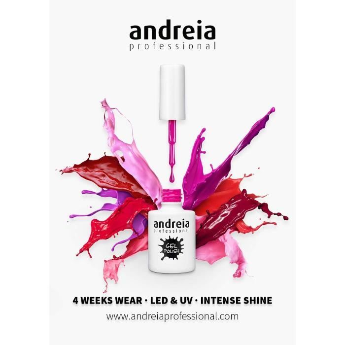 Vernis Gel Semi-permanent Noir Soak Off UV/LED - 10ml, Sans HEMA, AIMEILI