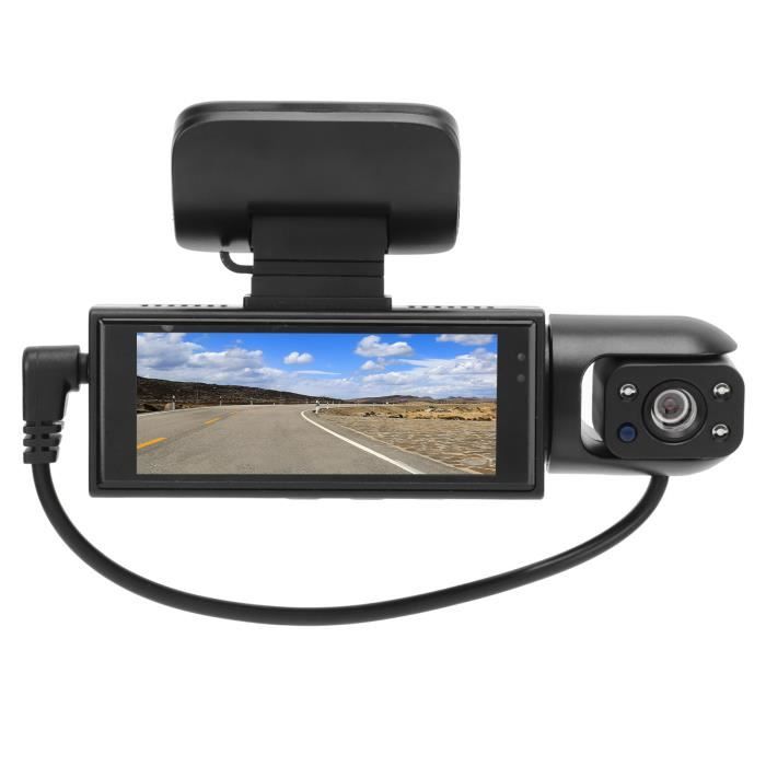 Fdit Enregistreur de conduite 3 3.16 pouces enregistreur de conduite de  voiture avant arrière enregistrement caméra de tableau de - Cdiscount Auto