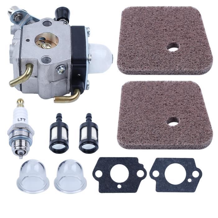 Carburateur WT-827 avec filtre à air à ampoule d'amorçage Filtre à carburant Kit pour machines