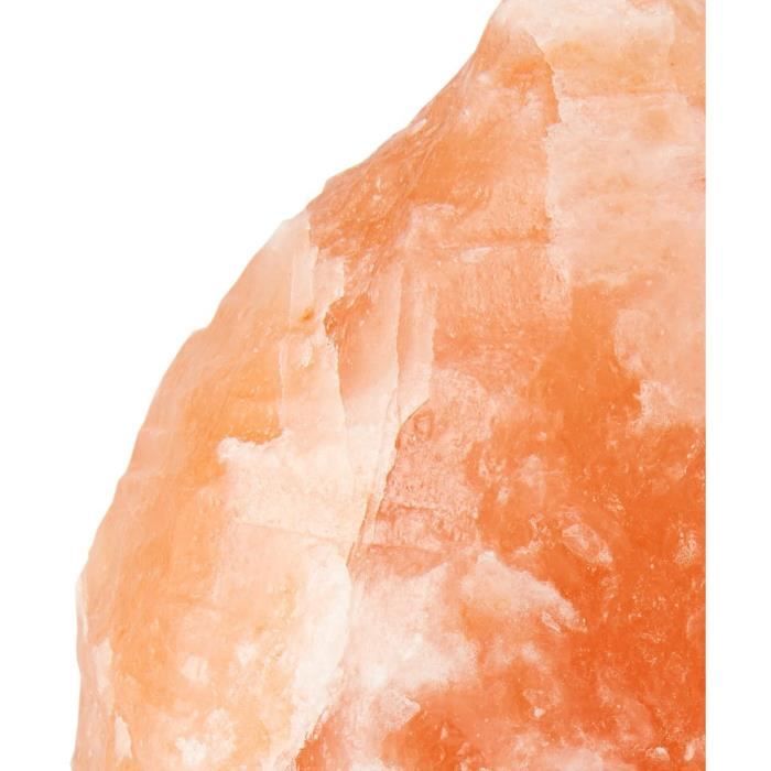 the body source Lampe en Cristal de Sel de l'Himalaya Bouton de
