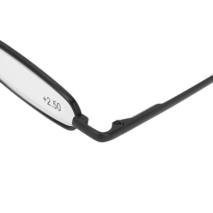Lunettes de Lecture Pliantes en Métal, Lecteurs Ultra-clairs Ultra