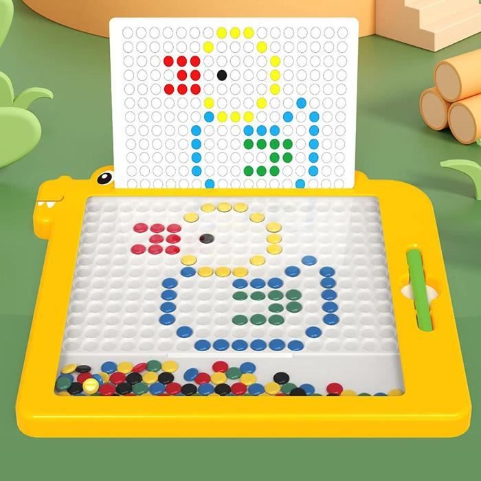 OFKPO Tableau Magnétique Planche à Dessin en Plastique de Boule en Acier pour Enfant OFKPO Tableau Magnétique Planche à Dessin en Plastique de Boule en Acier pour Enfant