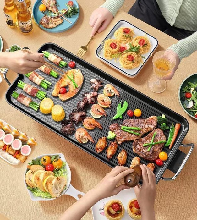 Promo Plancha Cepl34in Noir-inox Continental Edison chez Casino Supermarchés