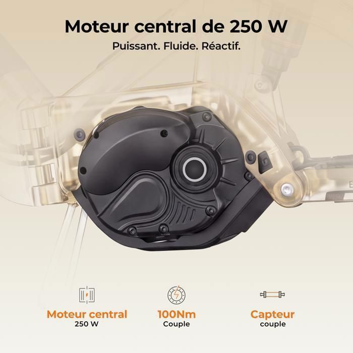 Vélo électrique Pliable ENGWE Engine Pro 3.0 - Batterie 48V 15Ah, Autonomie 130 Km, Moteur 75 Nm, Freins Hydrauliques