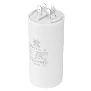 Condensateur Moteur 30µF 450V CBB60 - Pour Démarrage Ou Permanent - Marque SR Passives - Neuf Avec Garantie 2 Ans