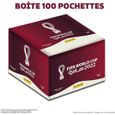 Boite de cartes de 100 pochettes  à collectionner PANINI - World cup 2022-0