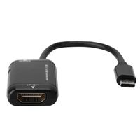 BOYOU Adaptateur USB-C de type C à HDMI Câble USB 3.1 pour tablette téléphone Android MHL