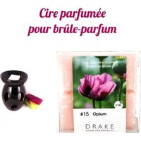 Pastilles de cire parfumée, senteur "Opium" par Drake Rose