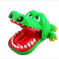 Funny Board Game Toys Crocodile Bouche Dentiste Bite Doigt Jouet Grand Crocodile Tirant Dents Bar Jeux pour Enfants Enfants Jouets